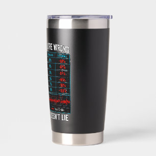 Not Saying You're Wrong But the Data Doesn't Lie Insulated Tumbler
