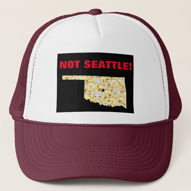 NOT SEATTLE! TRUCKER HAT (Front)
