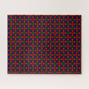 Not so Easy Stained Glass Window Jigsaw Puzzle. Jigsaw Puzzle