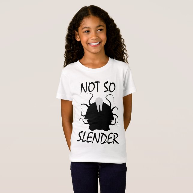 Not so Slender Man t-shirt (Front Full)