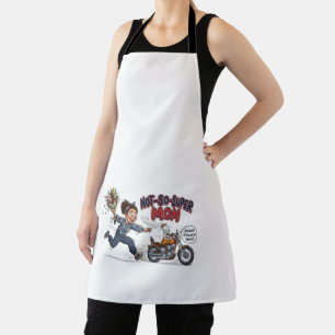 Not-So-Super Mum Funny Cartoon Apron
