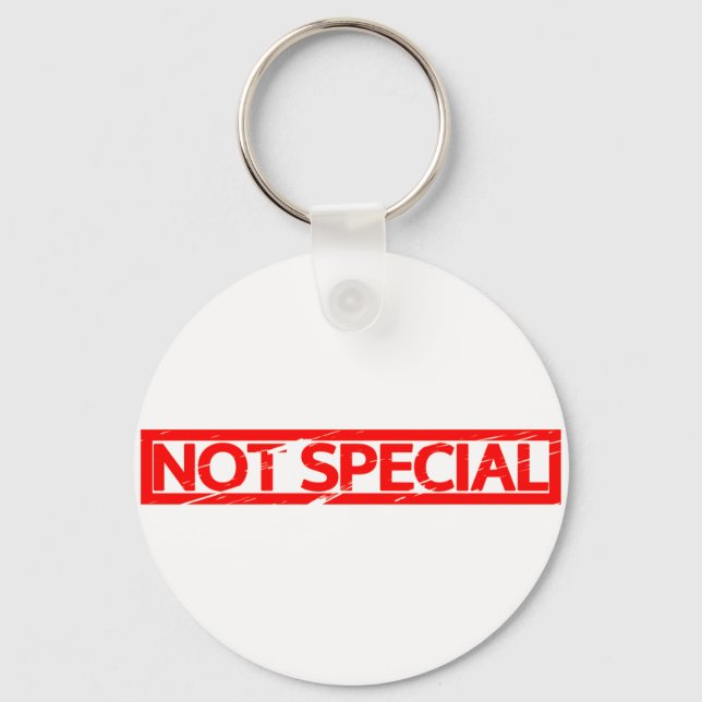 Not special Stamp Key Ring (Front)