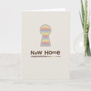 Not Straight Design 'A New Home' Card