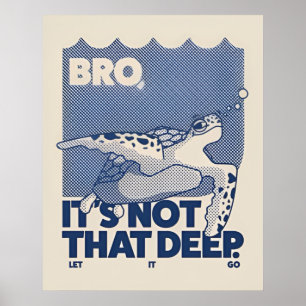 Not that deep poster