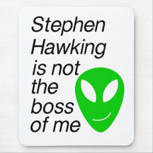 Not the boss of me mouse mat