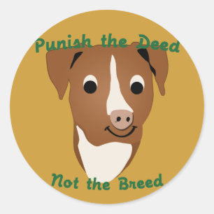 Not The Breed Classic Round Sticker