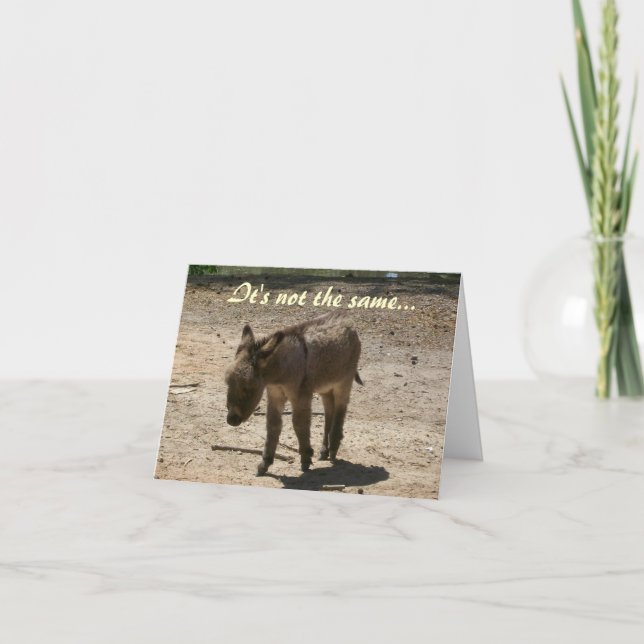 Not the same Card (Front)