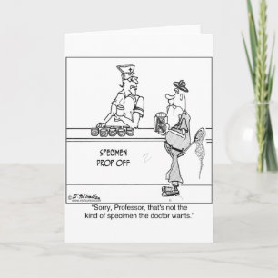 Not The Specimen We Want Card