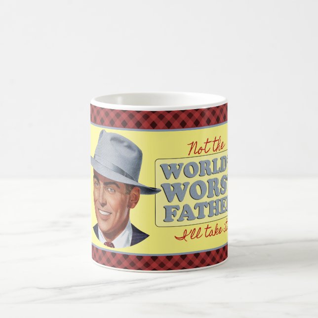 NOT the worlds worst father - Mug (Center)