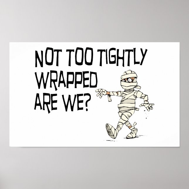 Not tightly wrapped poster (Front)
