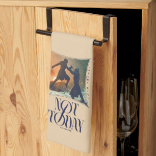 "Not Today" Arya Stark Vs. The Night King Tea Towel