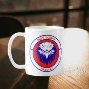 Not Today Fascist – Patriotic Eagle Classic Mug