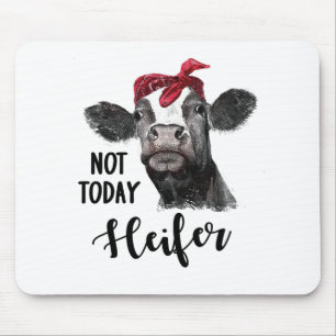 not today heifer mouse mat