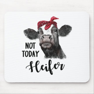not today heifer mouse mat