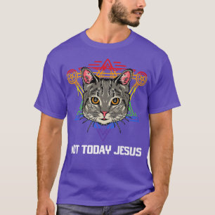 not today jesus LGBT Cat Premium T-Shirt