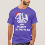 Not Today Santa Hanukkah Chanukah Santa Hat Menora T-Shirt<br><div class="desc">Not Today Santa Hanukkah Chanukah Santa Hat Menorah Jewish .Awesome Great Funny Souvenir Present Matching Family Clothing Couple Outfit Apparel for mum,  dad,  brother,  sister,  wife,  husband,  son,  daughter,  pops,  mama,  papa,  grandpa,  grandma aunt uncle his hers him ladies.</div>
