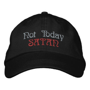 Not Today Satan  Basic Adjustable Cap