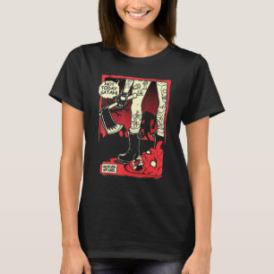 Not Today Satan Goth Hell T-Shirt