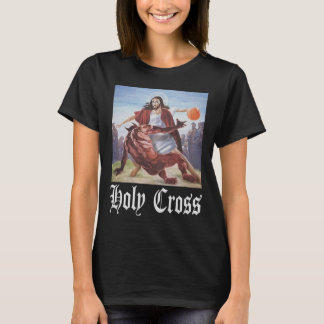 Not Today Satan Jesus Crossover Bysketbyll Holy Cr T-Shirt