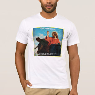 Not Today Satan Matthew 4:10 T-Shirt