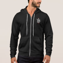 Not Today, Satan! Motivational Full-Zip Hoodie