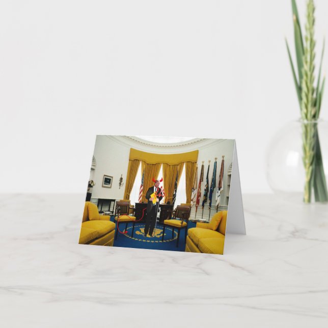 Not Today, Satan Note Card (Front)