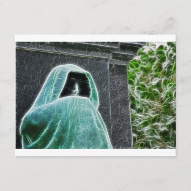 Not Today Satan Postcard (Front)