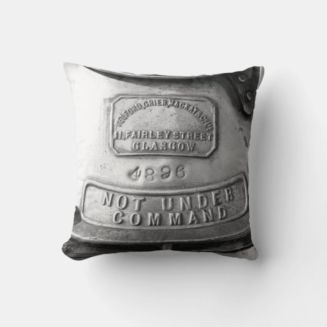 Not Under Command Cushion (Front)
