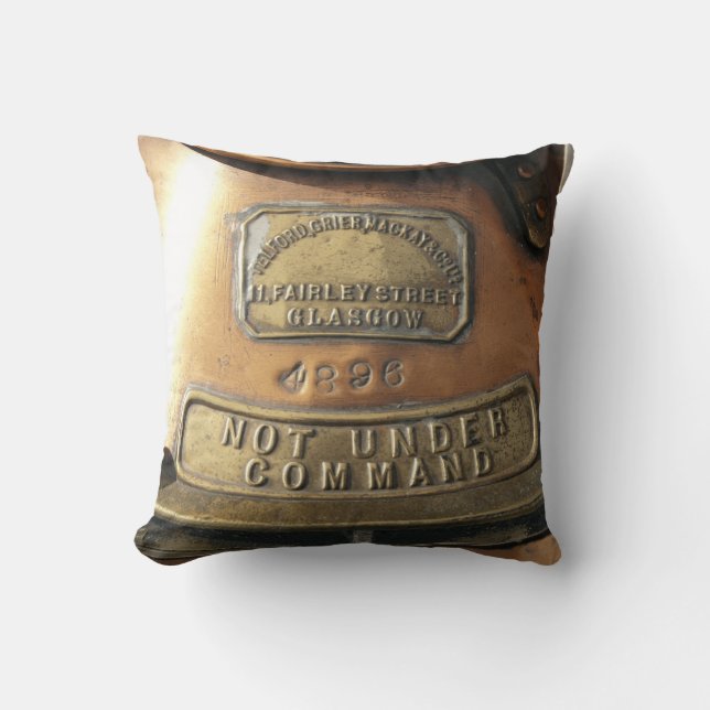 Not Under Command Cushion (Front)