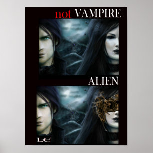 Not Vampire: Alien (poster) Poster