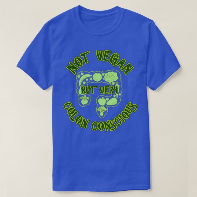Not Vegan But T-Shirt (Design Front)