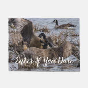 Not Wanted Here Enter If You Dare Doormat