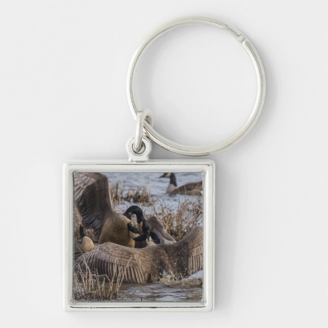 Not Wanted Here Key Ring (Front)