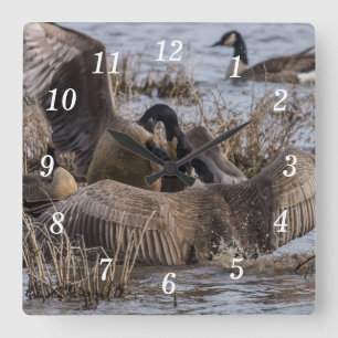 Not Wanted Here Wall Clock