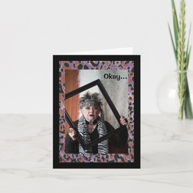 Not wanting to wake up Folded Greeting Card (Front)