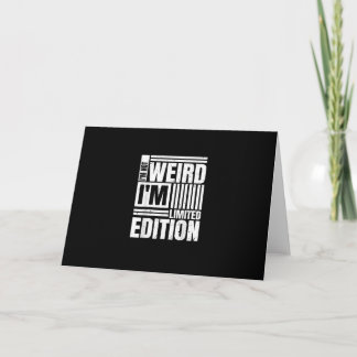 Not Weird Just More Creative Anime Lover Playful S Card