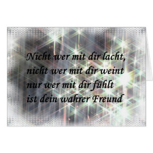 Not who's crying with you....... card