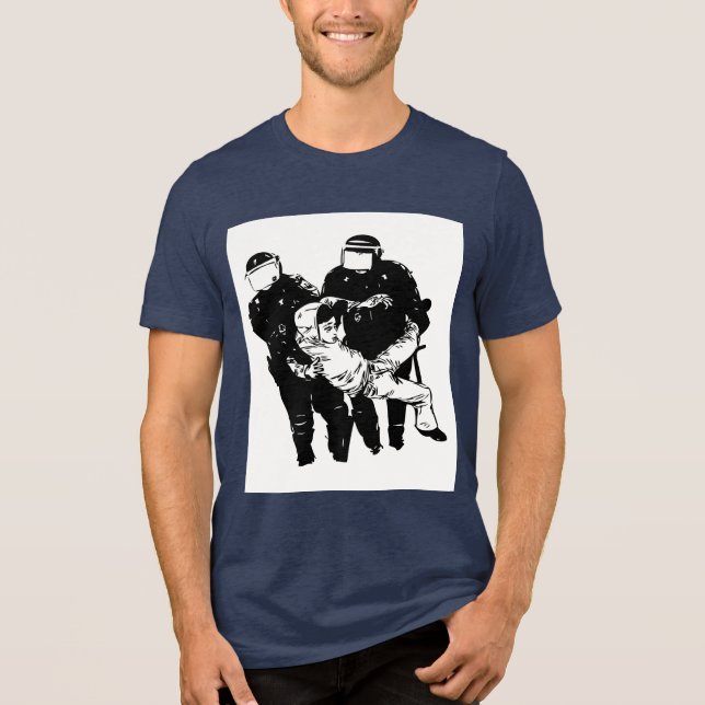 Not Without A Fight Tri-Blend Shirt (Front)