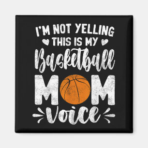Not Yelling This Is Basball Mum Voice Mothers Day Magnet