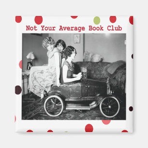 Not your average book club magnet