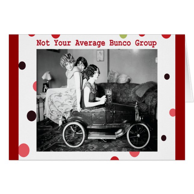 not your average bunco group (Front Horizontal)