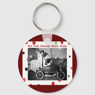 not your average bunco group key ring
