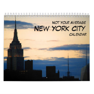 Not Your Average New York City Calendar