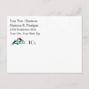 Not Your Basic Postcard - Real Estate - See Back