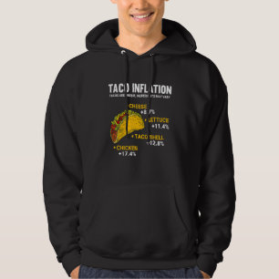 Not Your Breakfast Taco We Are Not Tacos Taco Infl Hoodie
