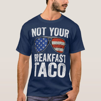 Not Your Breakfast Vintage American Sunglasses USA T-Shirt