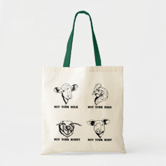 Not Your Food Vegan Bag