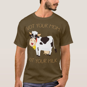 Not Your Mum Not Your Milk Proud Vegan Milk Vegeta T-Shirt