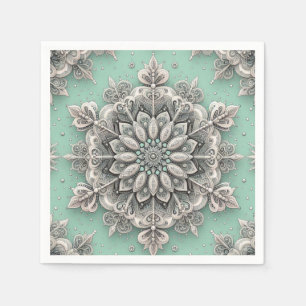 Not Your Ordinary Snowflakes II Napkin