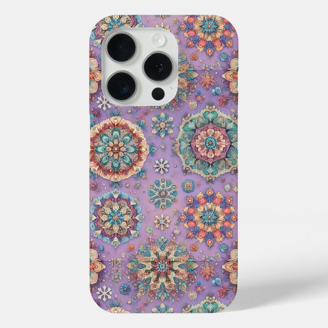 Not Your Ordinary Snowflakes IV Case-Mate iPhone Case (Back)
